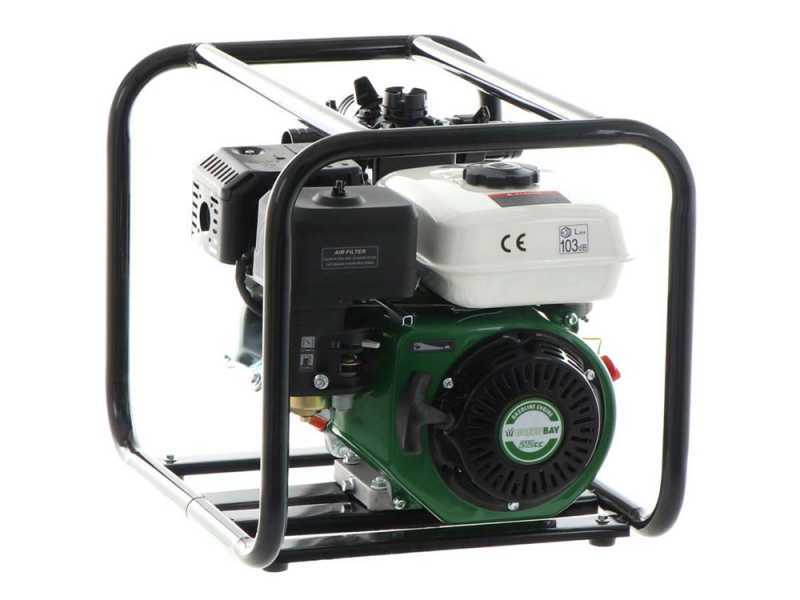 Motopompe thermique Greenbay GB-HPWP 80 – Hauteur d'élévation importante –  avec raccords de 80 mm – Motoculture Directe